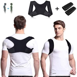   PrevNext Posture Corrector Humpback Correction Belt Breathable Adjustable Straps