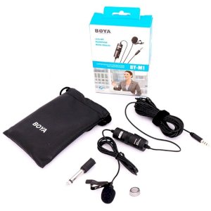 Boya BY-M1 Lavalier Microoven-