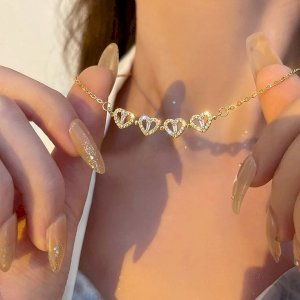 Love Pendant Necklace Lucky 4 in 1