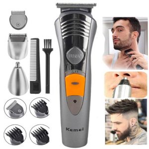 Kemei 7-in-1 Rechargeable Grooming Kit