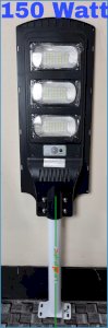  150W- Led Solar Street Light With Motion Sensor And Inbuilt Battery Solar Light Set