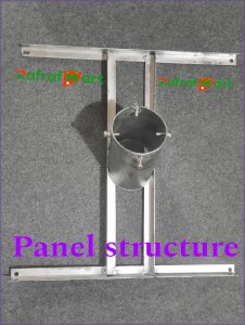 Super Bright  Separate Solar Street Light with inbuilt battery 