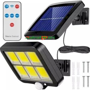 56 Led Solar Sensor Indoor Outdoor Light